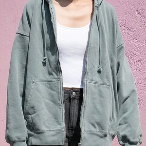 Brandy melville sea foam carla hoodie